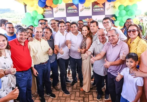 O governador Rafael Fonteles esteve em Caracol