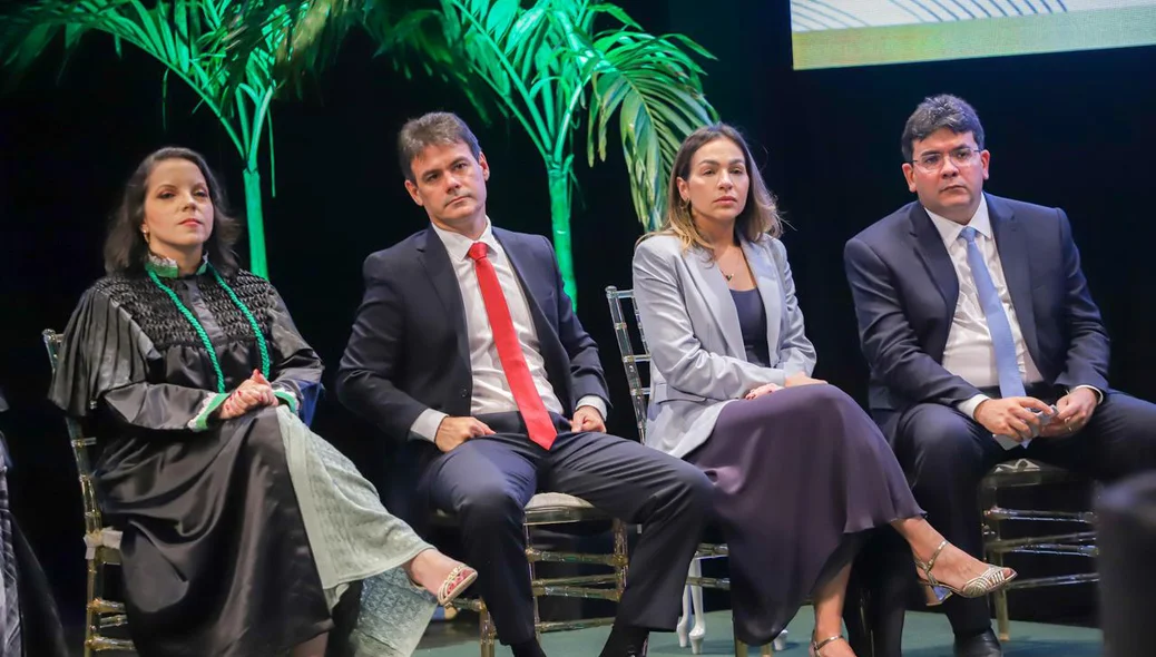 O governador Rafael Fonteles esteve presente no evento