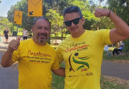 O mestre Gilvan Alves está em Teresina para alinhar o projeto de expansão da Capoterapia