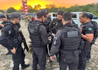 Operação DRACO 200 cumpre mandados no Piauí, Ceará e Rio de Janeiro