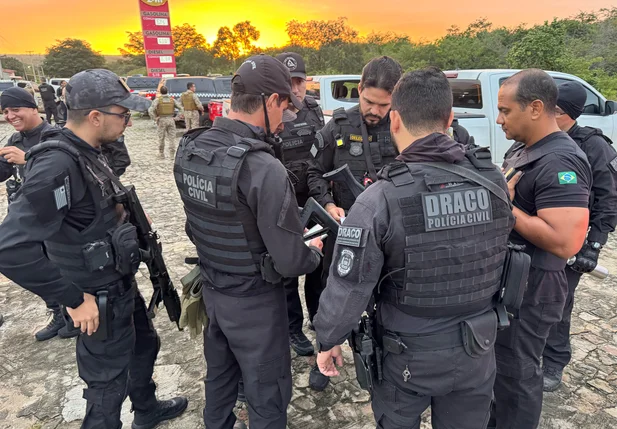Operação DRACO 200 cumpre mandados no Piauí, Ceará e Rio de Janeiro