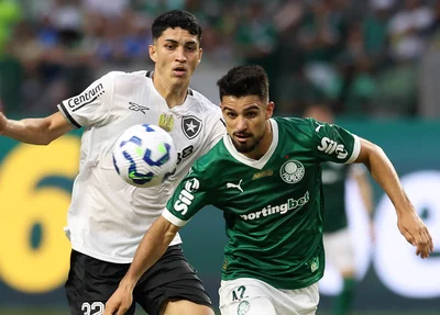 Palmeiras e Botafogo empatam sem gols na estreia do Brasileirão