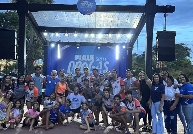 Piauí sem Drogas incentiva lazer e saúde no Parque Potycabana em Teresina