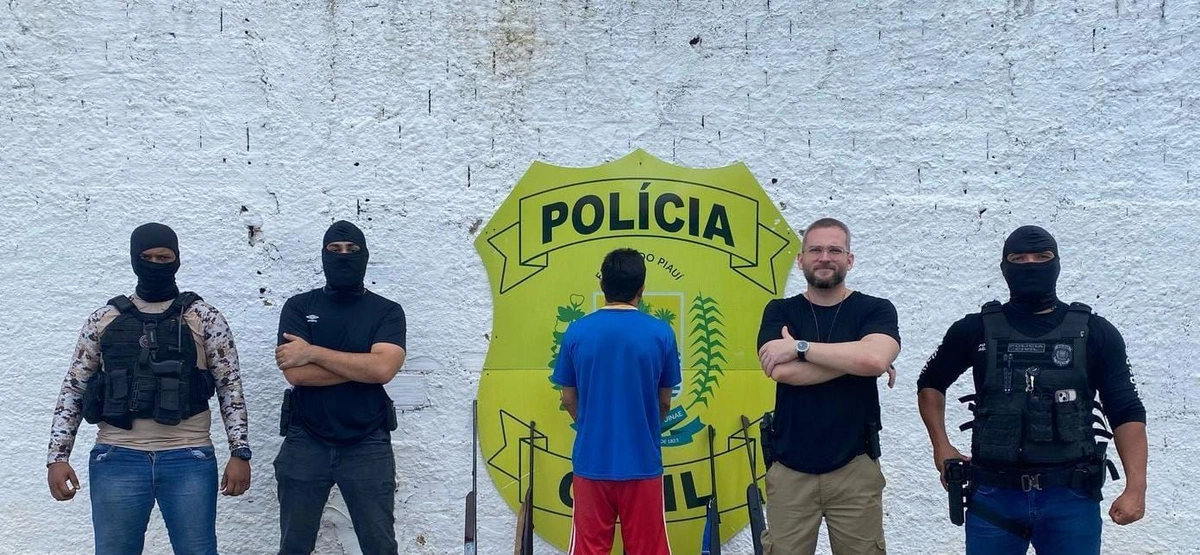 Polícia Civil realiza prisão em flagrante na cidade de Hugo Napoleão