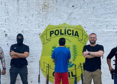 Polícia Civil realiza prisão em flagrante na cidade de Hugo Napoleão