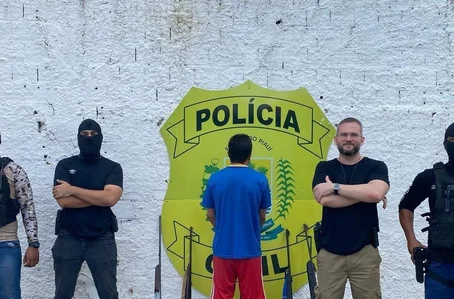 Polícia Civil realiza prisão em flagrante na cidade de Hugo Napoleão