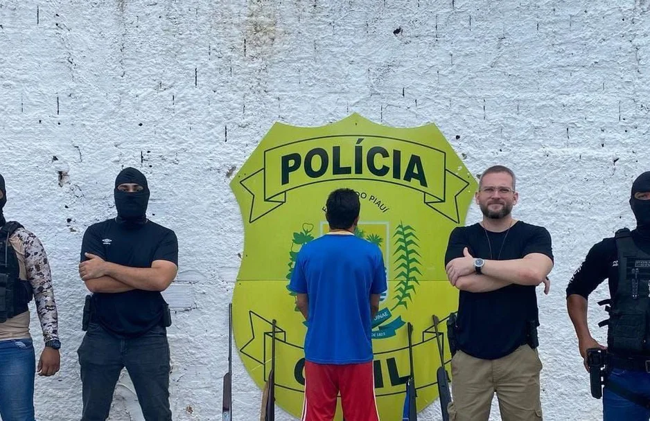 Polícia Civil realiza prisão em flagrante na cidade de Hugo Napoleão