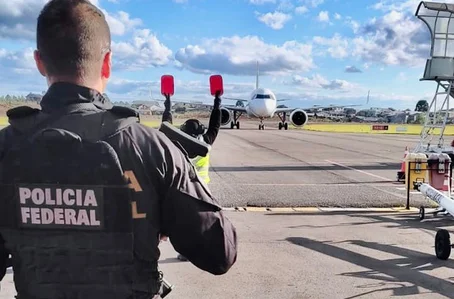 Polícia Federal cumpre mandado de prisão no aeroporto de São Luís-MA