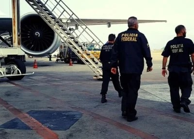 Polícia Federal prendeu um passageiro no Aeroporto Internacional de São Paulo