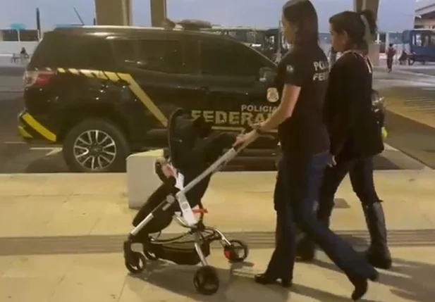 Polícia Federal repatria bebê vítima de tráfico internacional