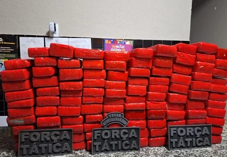PM apreende maconha avaliada em R$ 3 milhões na cidade de Valença do Piauí