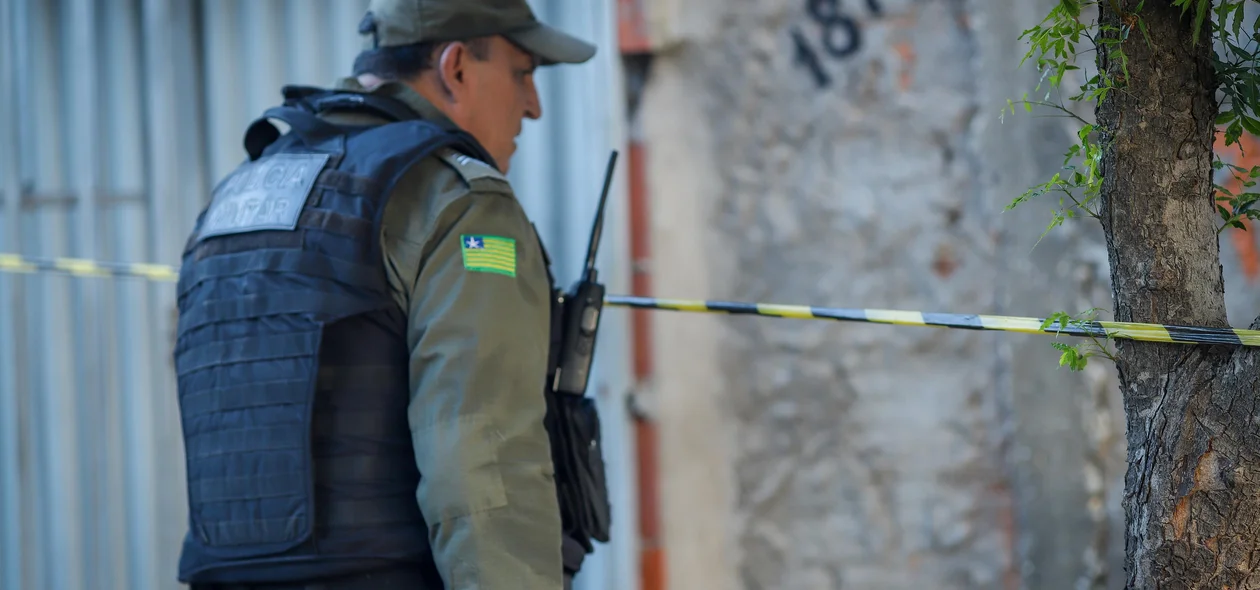 Polícia Militar fez o isolamento da área