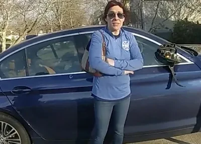 Prefeita Gina LaPlaca é flagrada dirigindo alcoolizada