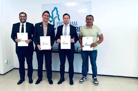 Prefeito Raniletti Macedo participa de audiência com juiz Leonardo Brasileiro