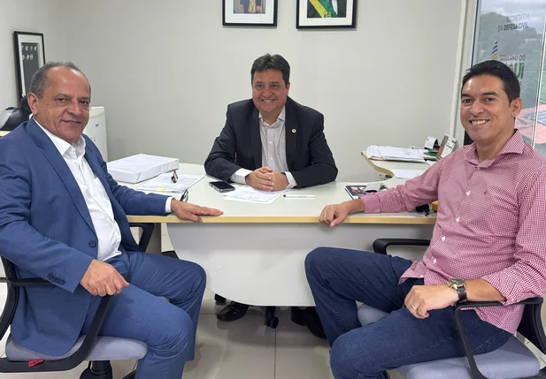 Ranillete Macedo, deputado Nerinho e Hélio Isaías
