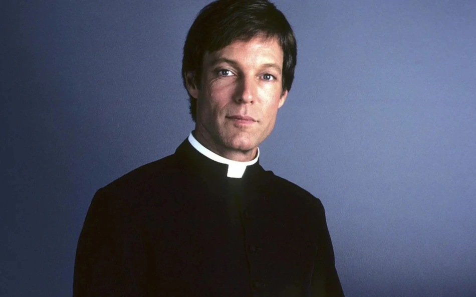 Richard Chamberlain na minissérie Pássaros Feridos