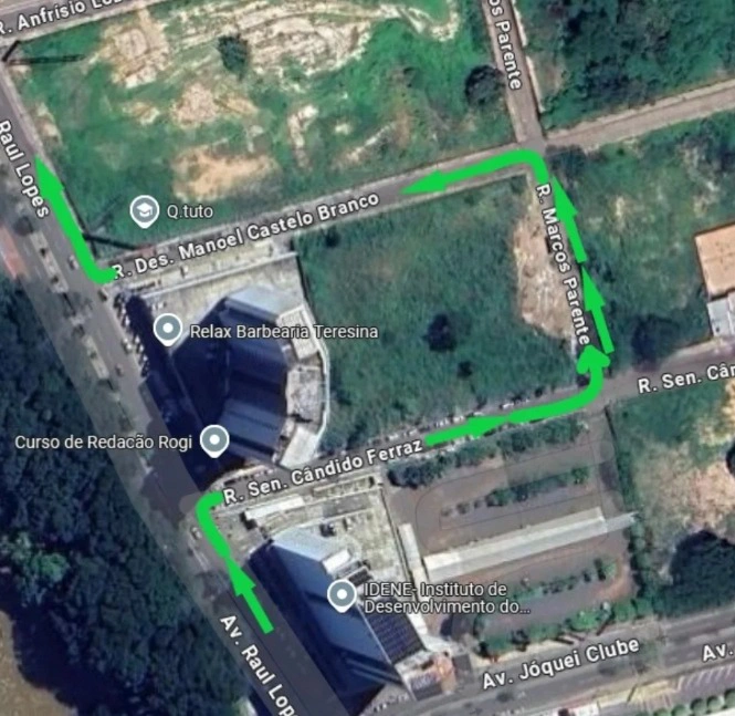 Strans muda sentido de rua no entorno da Avenida Raul Lopes