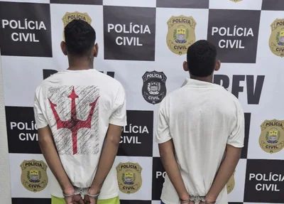 Suspeitos presos pela Polícia Civil