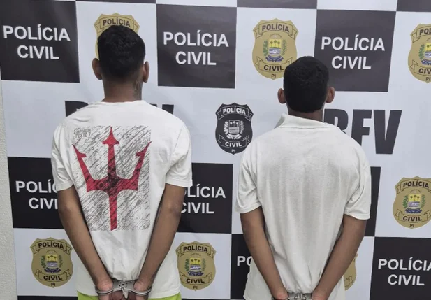 Suspeitos presos pela Polícia Civil