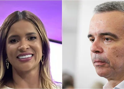 Tatiana Medeiros e Washington Bonfim