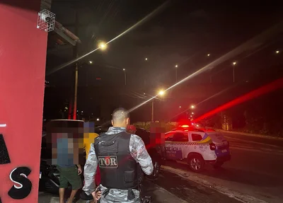 Tentativa de assalto no Parque Rodoviário