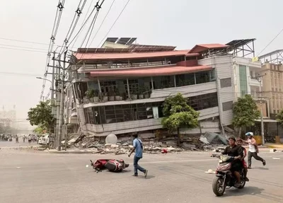 Terremoto de magnitude 7,7 causa estragos em Mianmar e na Tailândia