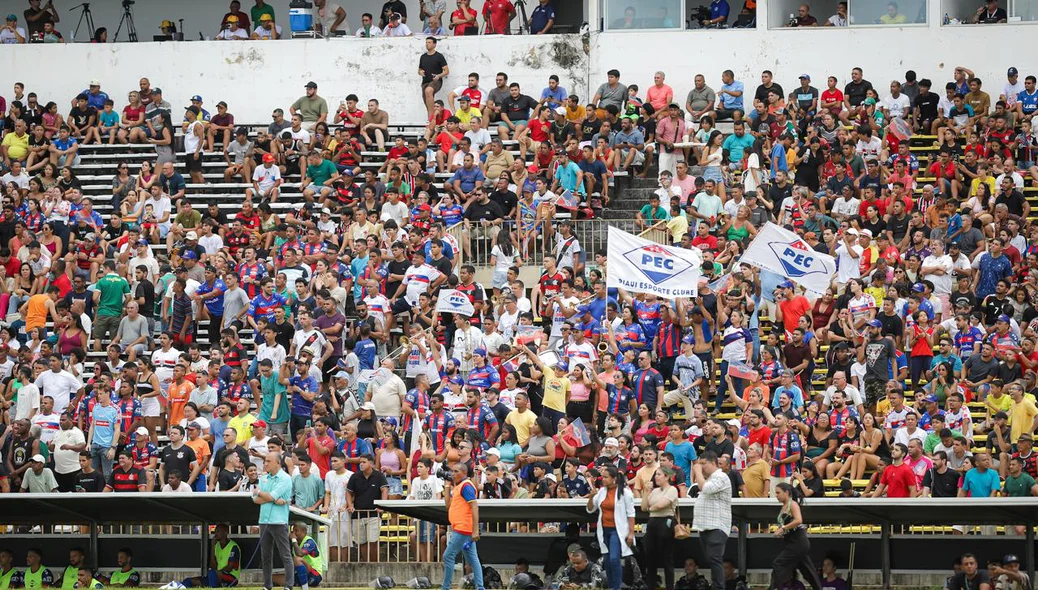 Torcida presente no estádio