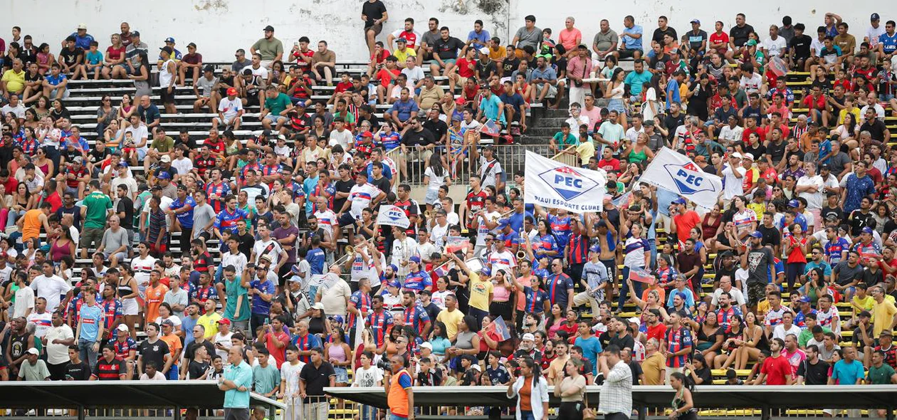 Torcida presente no estádio