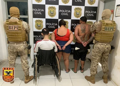 Três suspeitos presos durante operação em Luzilândia