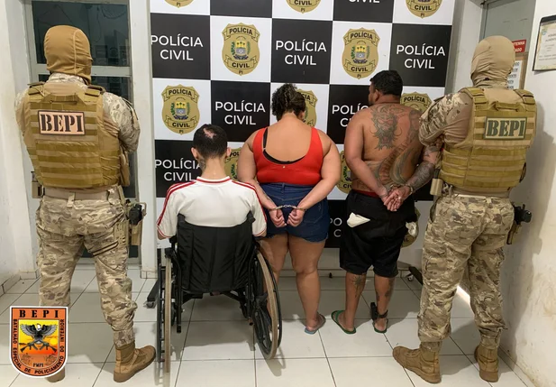 Três suspeitos presos durante operação em Luzilândia