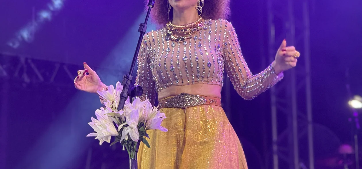 Vanessa da Mata animou o público