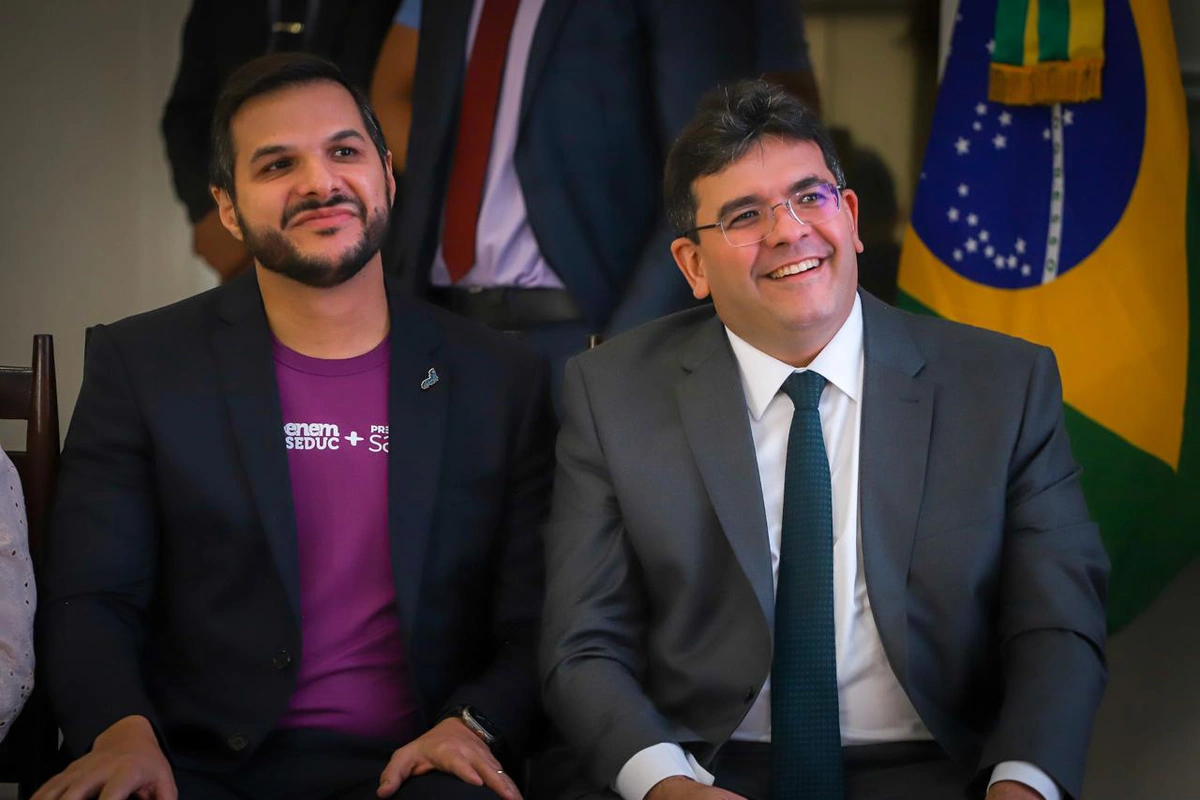 Washington Bandeira e Rafael Fonteles