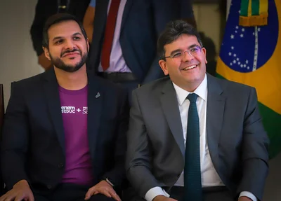 Washington Bandeira e Rafael Fonteles