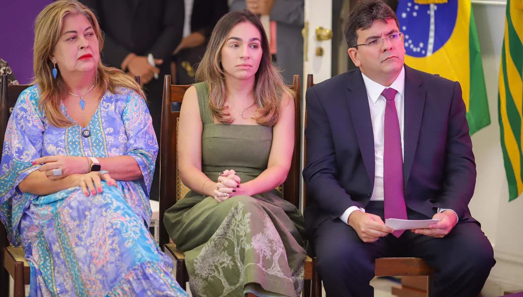 Zenaide Lustosa, Isabel Fonteles e Rafael Fonteles