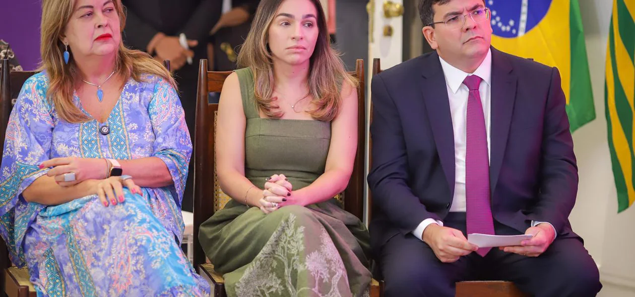 Zenaide Lustosa, Isabel Fonteles e Rafael Fonteles