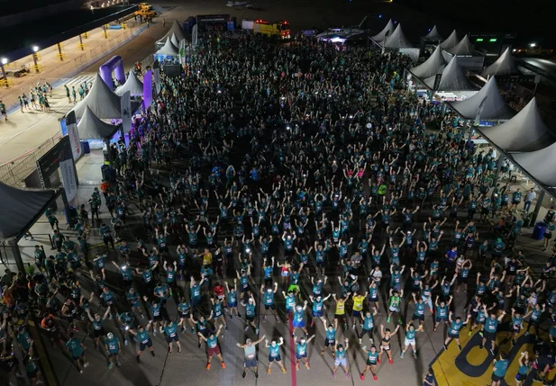 1ª corrida em pista de pouso do aeroporto de Teresina reúne 2.500 pessoas