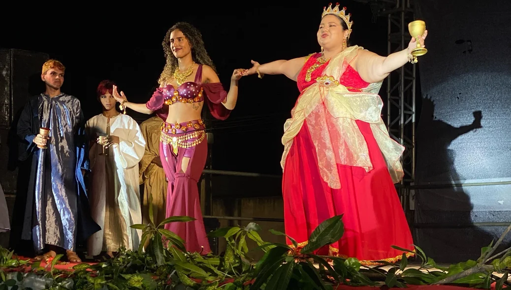 A dança de Salomé na Paixão de Cristo em Esperantina