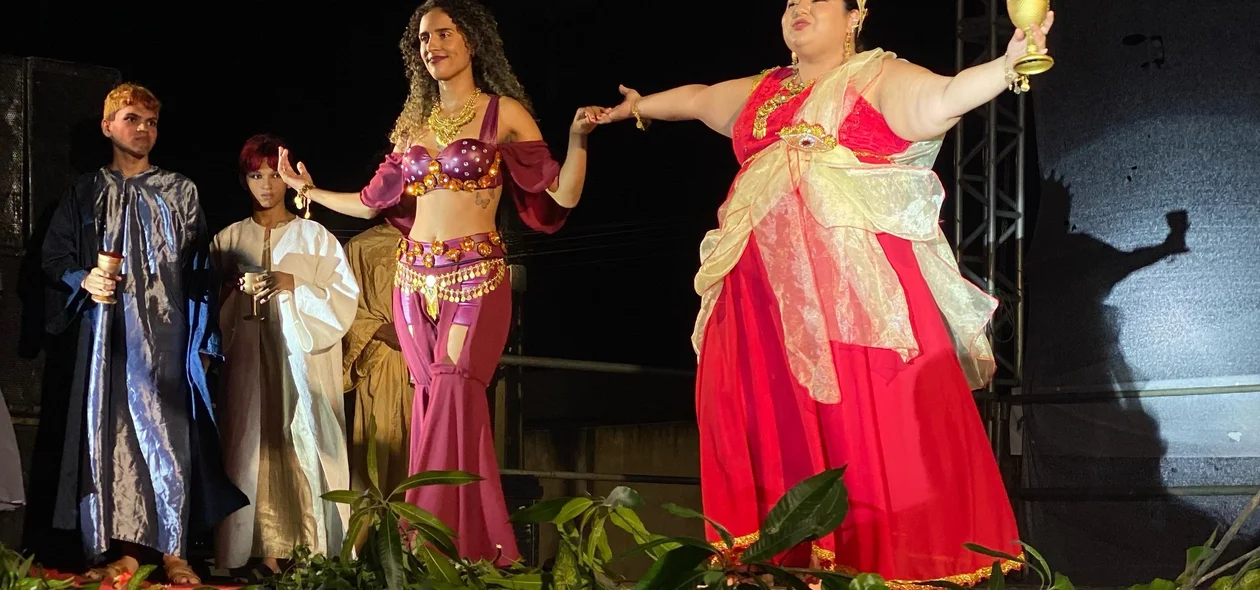 A dança de Salomé na Paixão de Cristo em Esperantina