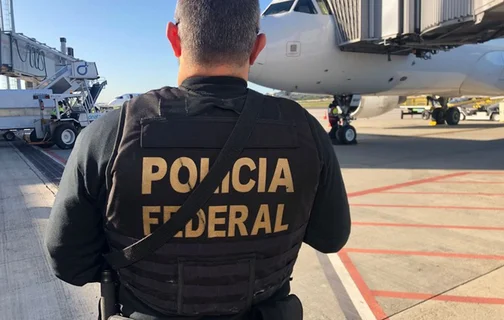 Ação da PF no Aeroporto do Galeão