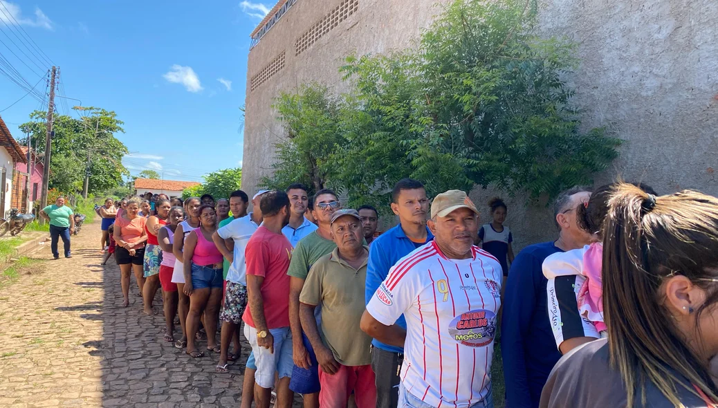 Ação social em Esperantina
