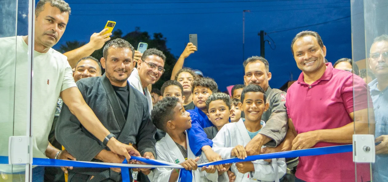 Alunos do Centro de Treinamento