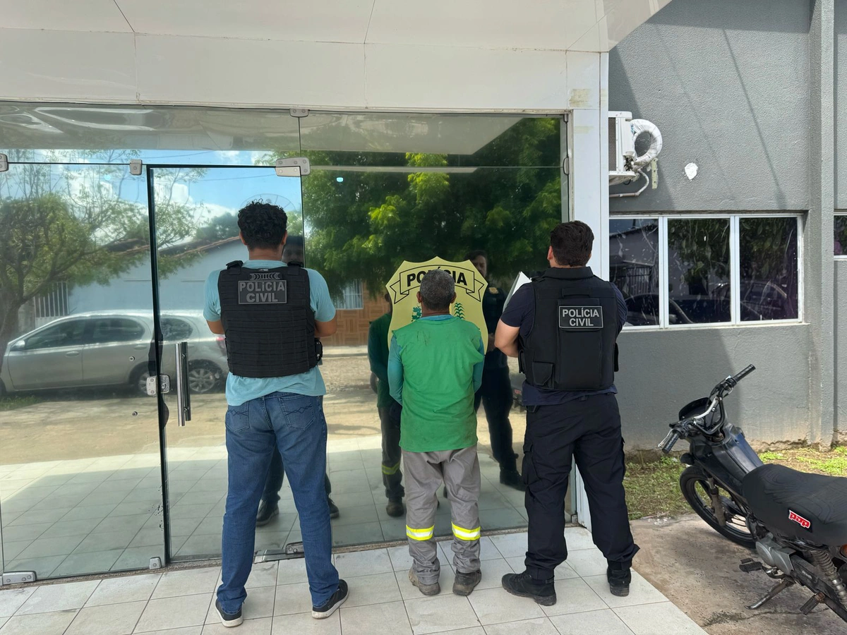 Alvo foi capturado pela Polícia Civil do Piauí em Piripiri