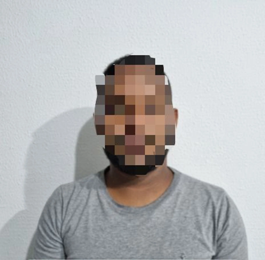 A.R.G.C. foi preso sob suspeita de envolvimento em uma série de roubos violentos
