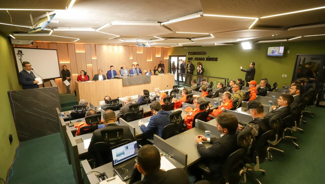 Assembleia Legislativa do Piauí discute projetos do Pacto Pela Ordem em audiência