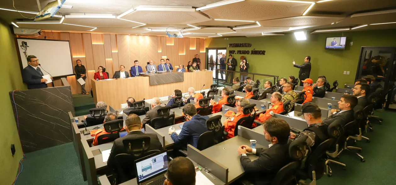 Assembleia Legislativa do Piauí discute projetos do Pacto Pela Ordem em audiência