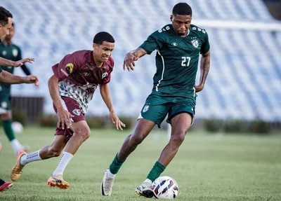 Atletas do Altos participaram de um jogo-treino contra a equipe do Fluminense Sub-20