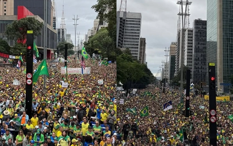 Ato na Avenida Paulista