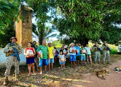 BEPI realiza entrega de cestas básicas em Teresina