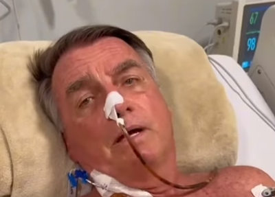 Bolsonaro no hospital