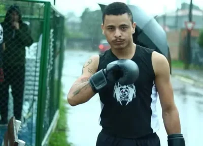Boxeador Lucas Lazarini